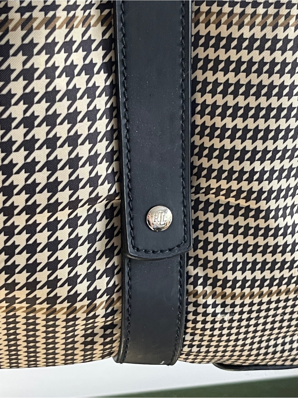 Ralph Lauren houndstooth bag - Picture 4 of 5